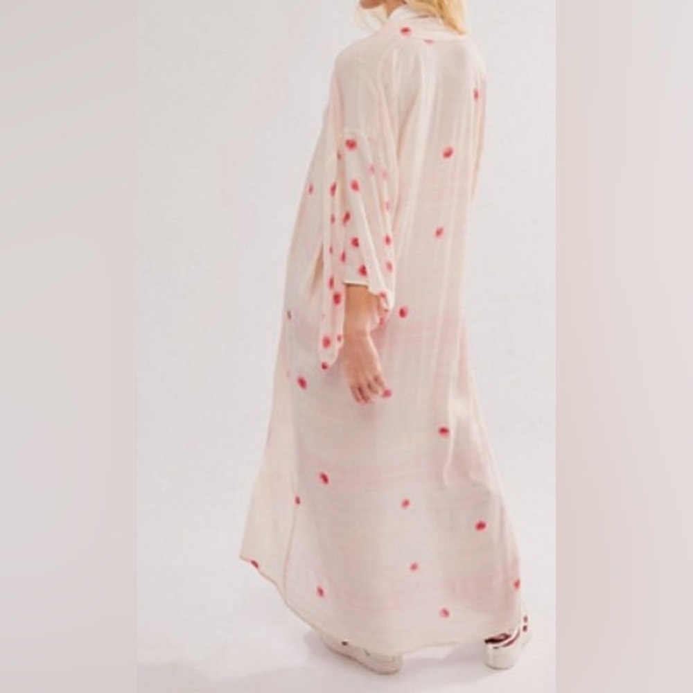 NWOT Free People Laurel Canyon Kimono One Size
